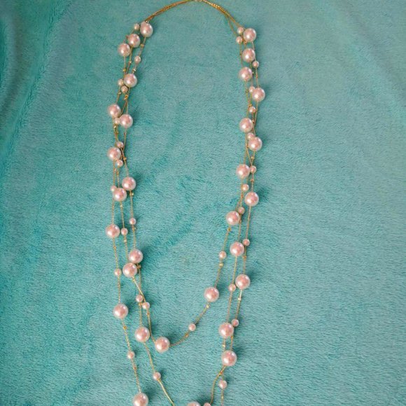 Jewelry - New .Italy.Necklase. Perls.